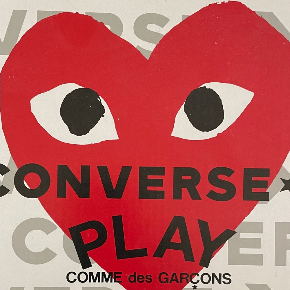 Converse x Comme des Garçons Red Sole High Tops